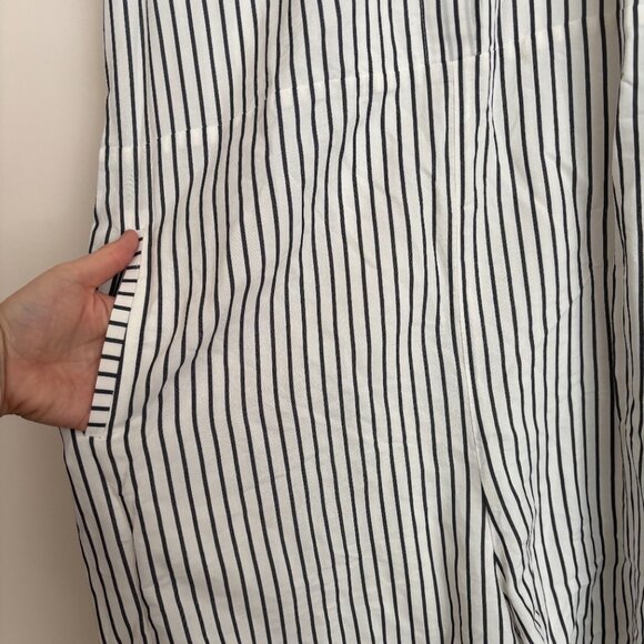 NWT Grey Jason Wu Women's Stripe Romper (size 12) - Picture 2 of 5